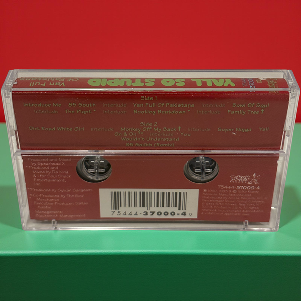 •YALL SO STUPID - VAN FULL OF PAKISTANS• ~1993 OG PRESSING~ (CASSETTE TAPE) (1)