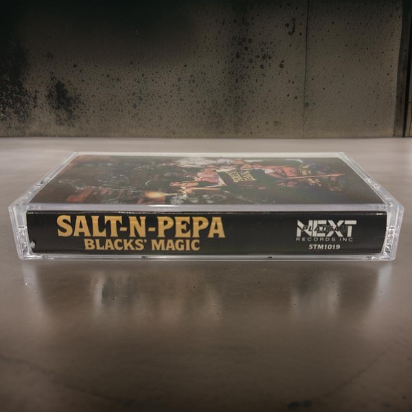 •SALT-N-PEPA - BLACKS’ MAGIC• ~1990 OG PRESSING~ (CASSETTE TAPE)