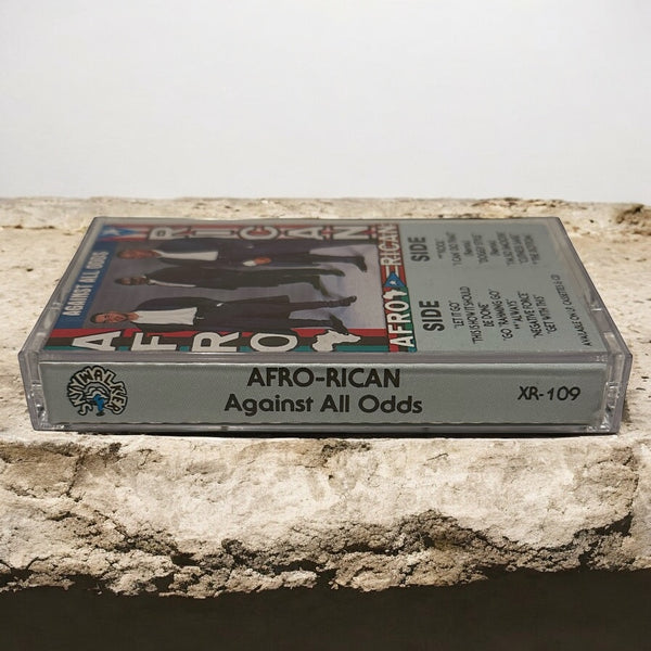 •AFRO RICAN - AGAINST ALL ODDS• ~1989 OG PRESSING~ (CASSETTE TAPE)