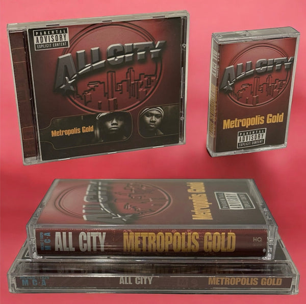 •METROPOLIS GOLD - METROPOLIS GOLD• ~1998 OG PRESSINGS~ (CD & CASSETTE TAPE)