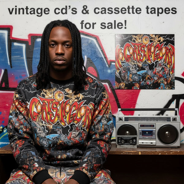 •THE GOATS - NO GOATS, NO GLORY• ~1994 OG PRESSING~ (CASSETTE TAPE)