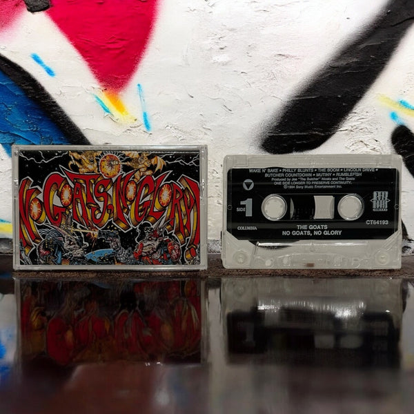•THE GOATS - NO GOATS, NO GLORY• ~1994 OG PRESSING~ (CASSETTE TAPE)