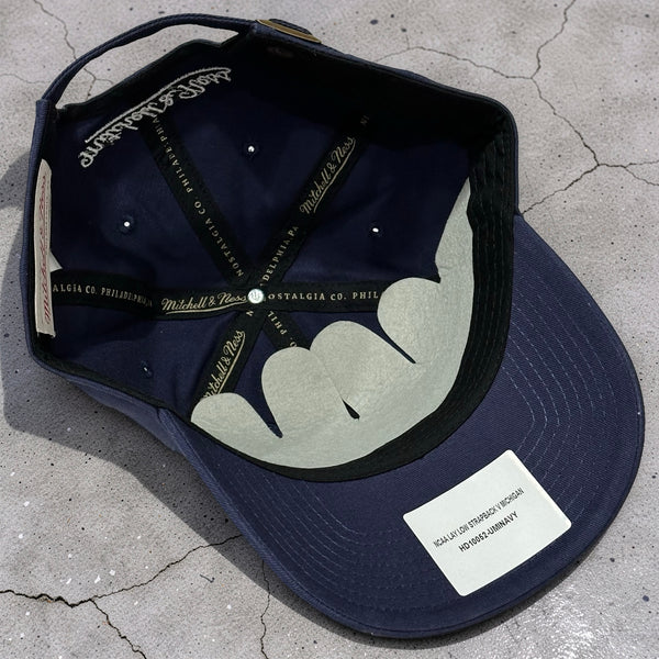 *MICHIGAN WOLVERINES* Strapback Hats by Mitchell & Ness (Dad Hat Fit)