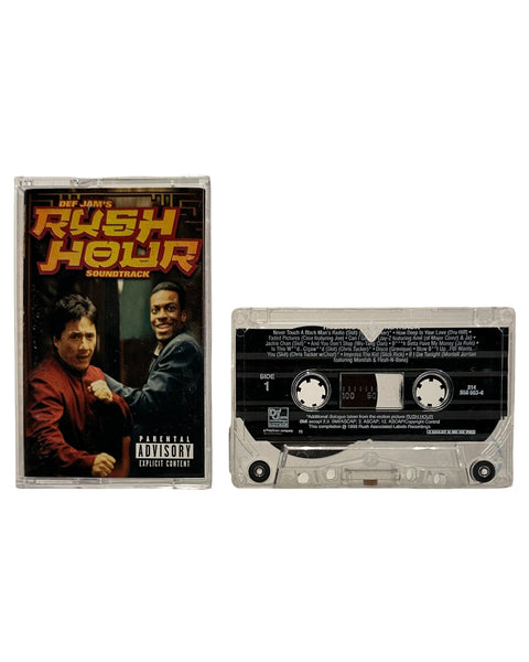•RUSH HOUR - SOUNDTRACK• ~1998 OG PRESSINGS~ (CD & CASSETTE TAPE)