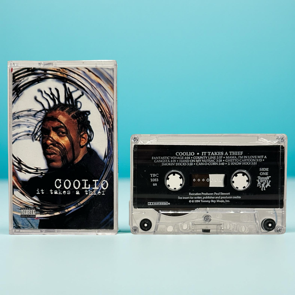 •COOLIO - IT TAKES A THIEF• ~1994 OG PRESSING~ (CASSETTE TAPE)