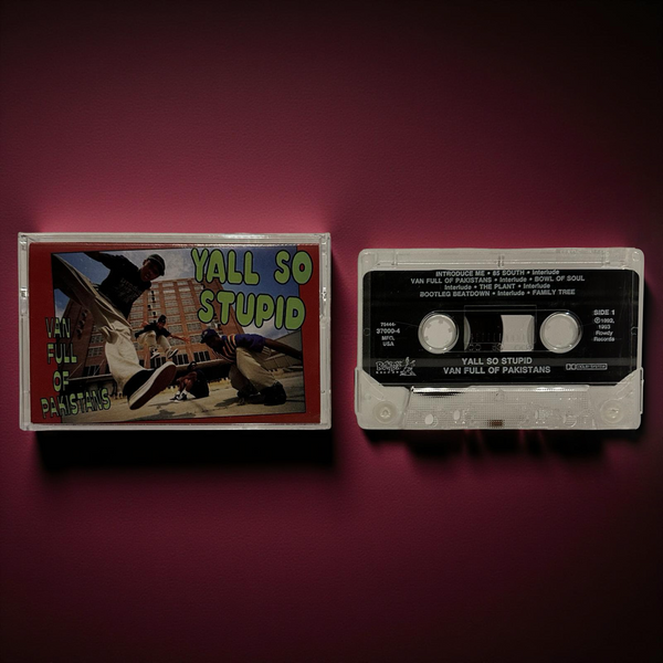 •YALL SO STUPID - VAN FULL OF PAKISTANS• ~1993 OG PRESSING~ (CASSETTE TAPE) (2)