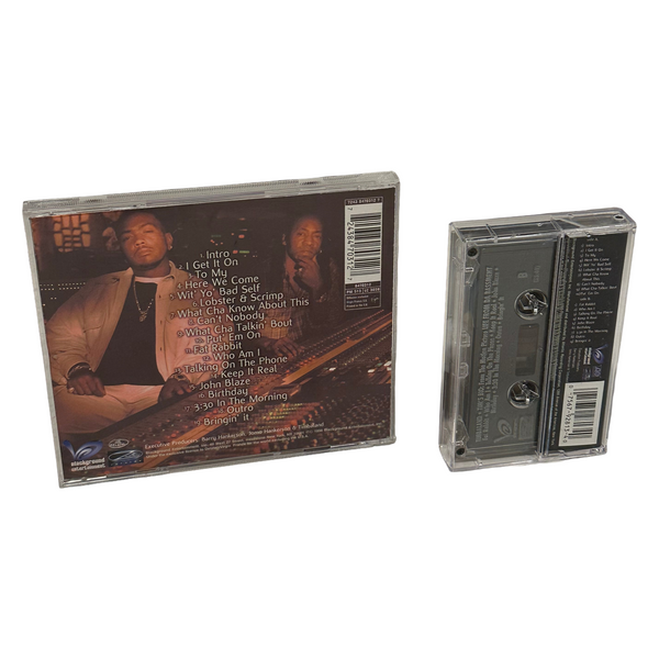 •TIMBALAND ~ TIM’S BIO: FROM THE MOTION PICTURE: LIVE FROM DA BASEMENT• ~1998 OG PRESSINGS~ (CD & CASSETTE TAPE)