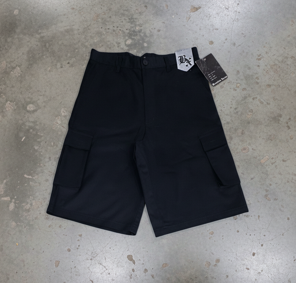 *BROOKLYN XPRESS* (NAVY) CASUAL SHORTS (WAIST 30”)