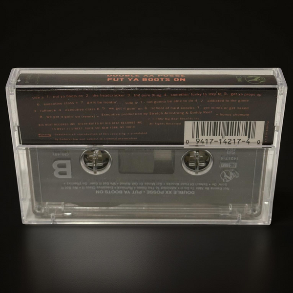 •DOUBLE XX POSSE - PUT YA BOOTS ON• ~1992 OG PRESSING~ (CASSETTE TAPE)