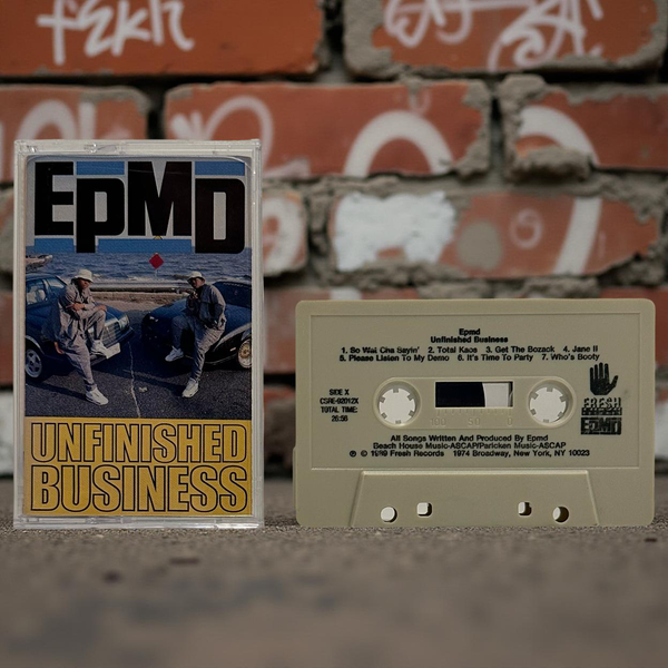 •EPMD ~ UNFINISHED BUSINESS• ~1989 OG PRESSING~ (FRESH RECORDS CASSETTE) (1)