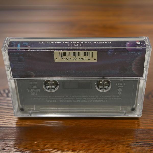 •LEADERS OF THE NEW SCHOOL ~ T.I.M.E.• ~1993 OG PRESSING~ (CASSETTE TAPE)