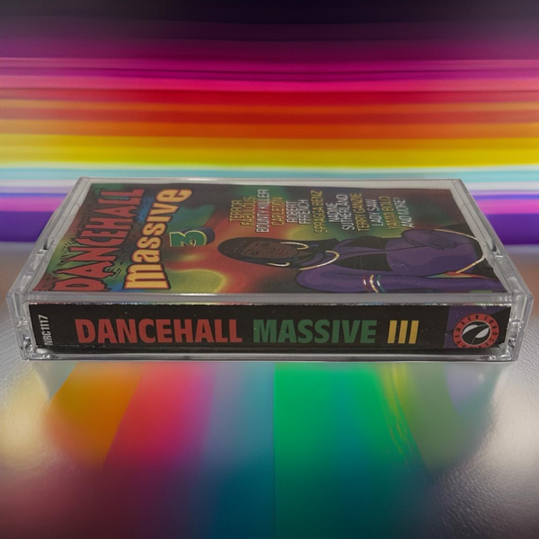 •DANCEHALL MASSIVE ~ III• ~1994 OG PRESSING~ (CASSETTE TAPE)