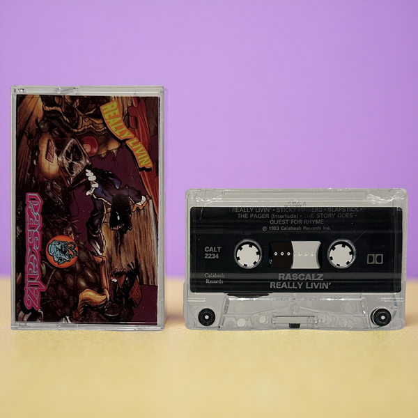 •RASCALZ - REALLY LIVIN’• ~1993 OG PRESSING~ (CASSETTE TAPE)