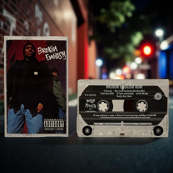 •BROKIN ENGLISH KLIK - BROKIN ENGLISH KLIK• ~1993 OG PRESSING~ (CASSETTE TAPE)