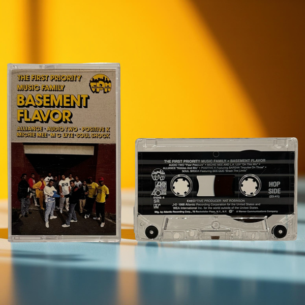 •FIRST PRIORITY MUSIC FAMILY - BASEMENT FLAVOR• ~1988 OG PRESSING~ (CASSETTE TAPE)
