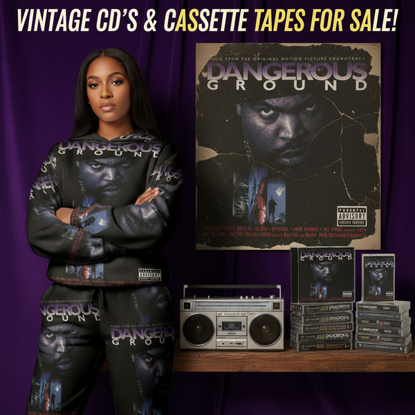 •DANGEROUS GROUND - MUSIC FROM THE ORIGINAL MOTION PICTURE SOUNDTRACK• ~1997 ORIGINAL PRESSINGS~ (CD & CASSETTE TAPE)