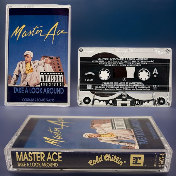 •MASTER ACE ~ TAKE A LOOK AROUND• (1990 OG PRESSING) (CASSETTE TAPE)