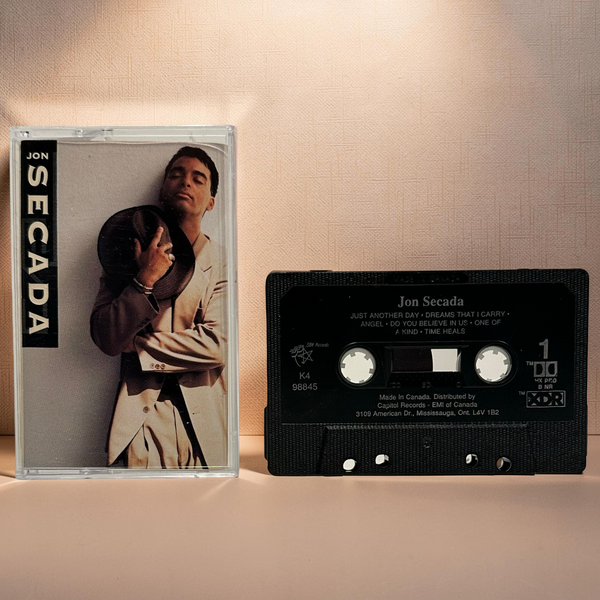 •JON SECADA ~ JON SECADA• ~1992 OG CANADIAN PRESSING~ (CASSETTE TAPE)