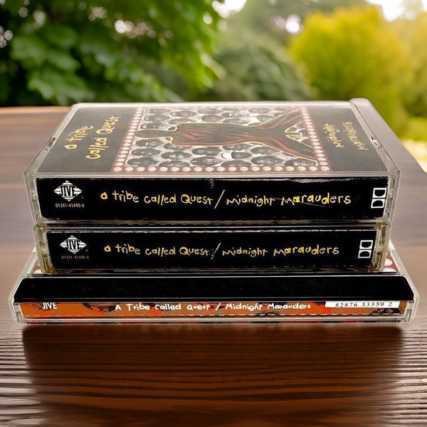 A TRIBE CALLED QUEST - MIDNIGHT MARAUDERS (1993) (CASSETTE & CD AVAILABLE) (ORIGINAL PRESSINGS)
