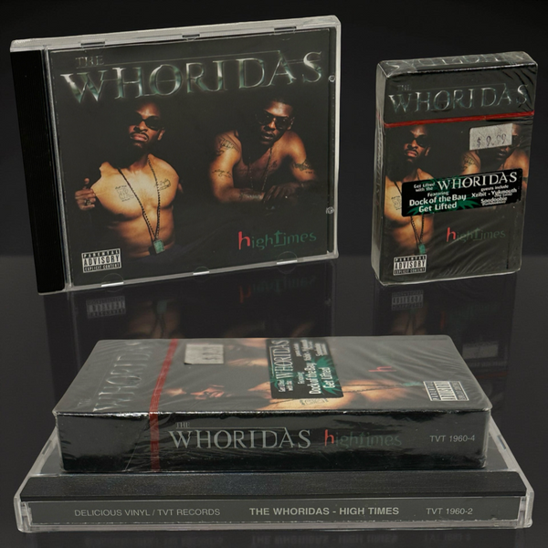 •THE WHORIDAZ ~ HIGH TIMES• ~1999 OG PRESSINGS~ (CD & SEALED CASSETTE TAPE)