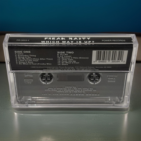 •FREAK NASTY ~ WHICH WAY IS UP?• ~2000 OG PRESSING~ (CASSETTE TAPE)