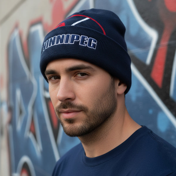 *WINNIPEG JETS* Winter beanies by Mitchell & Ness