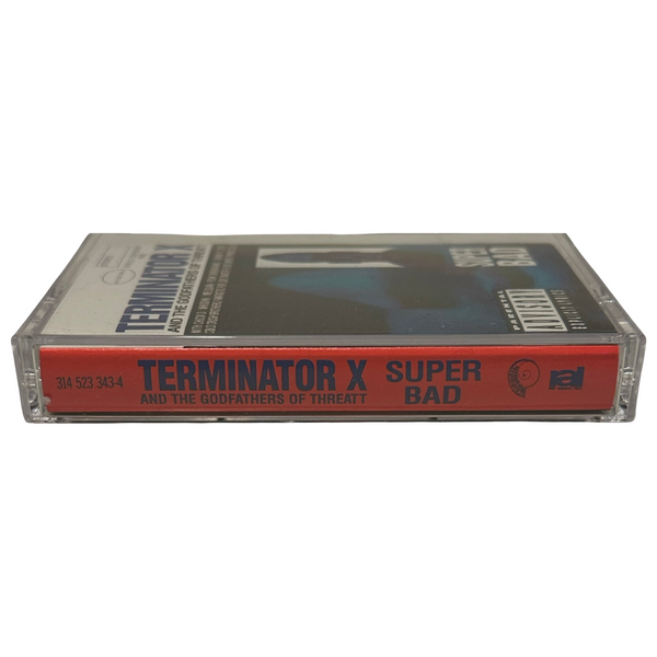 •TERMINATOR X AND THE GODFATHERS OF THREAT - SUPER BAD• ~1994 OG PRESSINGS~ (CD & CASSETTE TAPE)