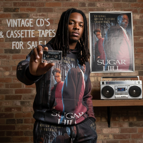 •SUGAR HILL - ORIGINAL MOTION PICTURE SOUNDTRACK• ~1993 OG PRESSING~ (CASSETTE TAPE)