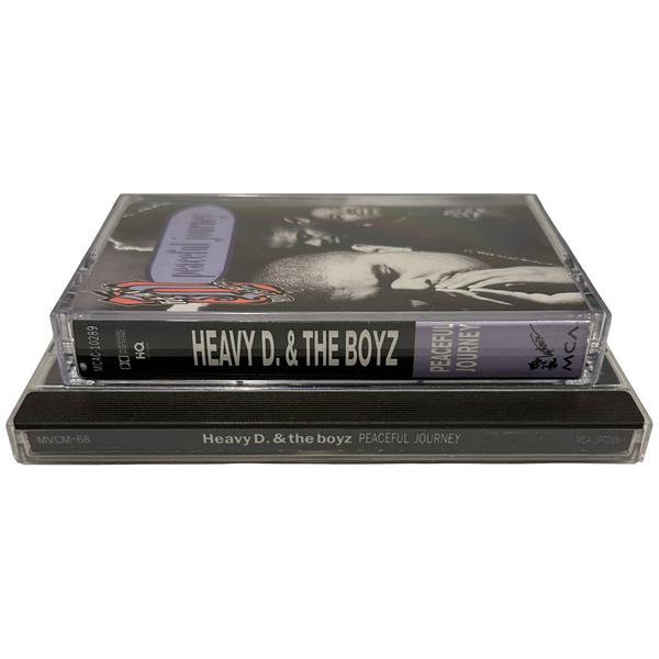 •HEAVY D. & THE BOYZ - PEACEFUL JOURNEY• ~1991 OG PRESSINGS~ (CD & CASSETTE TAPE)