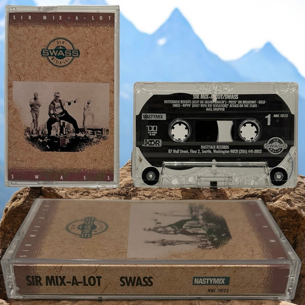 •SIR MIX-A-LOT - SWASS• ~1988 OG PRESSING~ (CASSETTE TAPE)