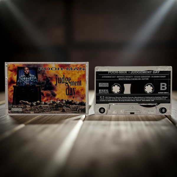 •POOH-MAN - JUDGEMENT DAY• ~1993 OG PRESSING~ (CASSETTE TAPE)