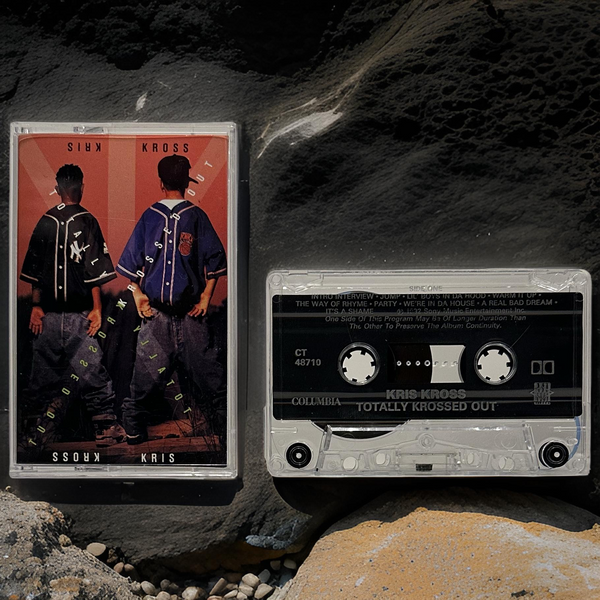 •KRIS KROSS ~ TOTALLY KROSSED OUT• ~1992 OG PRESSING~ (CASSETTE TAPE) (3)