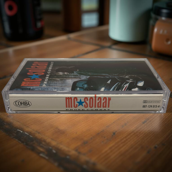 •MC SOLAAR ~ PROSE COMBAT• ~1994 OG PRESSING~ (CASSETTE TAPE) (2)