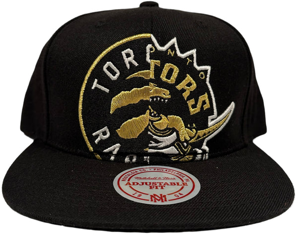 *Toronto Raptors* (Black) snapback hats by Mitchell & Ness