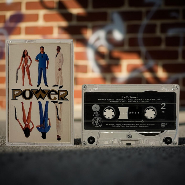 •ICE-T - POWER-• ~1988 OG PRESSING~ (CASSETTE TAPE)