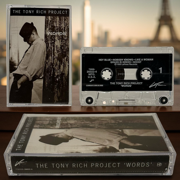 •THE TONY RICH PROJECT - ‘WORDS’• ~1995 OG PRESSING~ (CASSETTE TAPE)