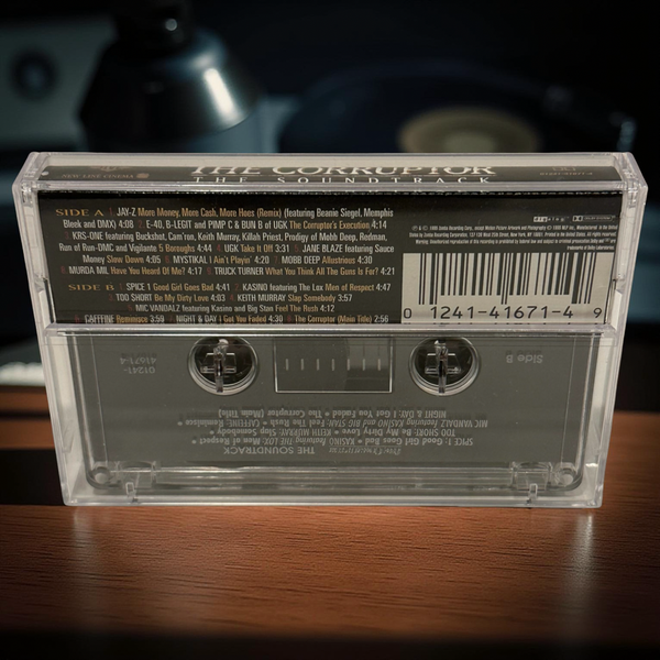 •THE CORRUPTOR - THE SOUNDTRACK• ~1999 OG PRESSING~ (CASSETTE TAPE)