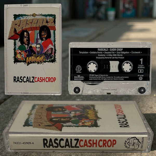 •RASCALZ - CASH CROP• ~1997 OG CANADIAN PRESSING~ (CASSETTE TAPE)