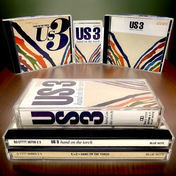 •US 3 - HAND ON THE TORCH• (1993) (CASSETTE & CD AVAILABLE) (ORIGINAL PRESSINGS)