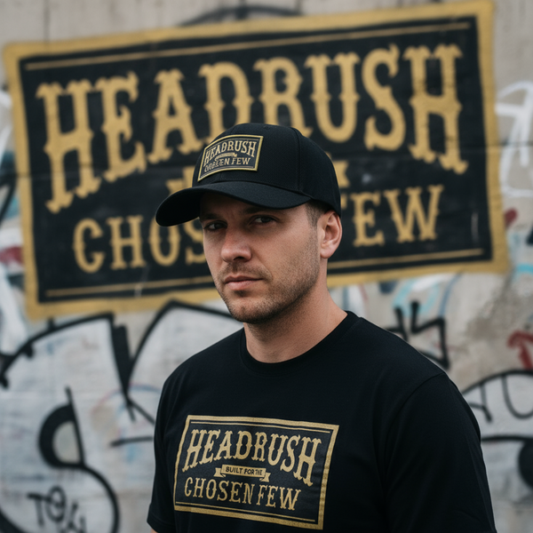 *HEADRUSH* ~Chosen Few~ curved beak snapback hats