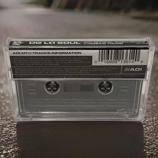 •DE LA SOUL ~ ART OFFICIAL INTELLIGENCE ///: MOSAIC THUMP• ~2000 OG PRESSING~ (CASSETTE TAPE) (2)