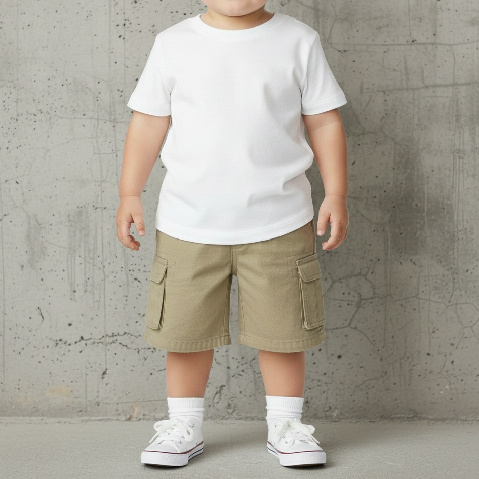 *FUBU* •PRE-LOVED• ~24 Month Shorts~ (CARGO)
