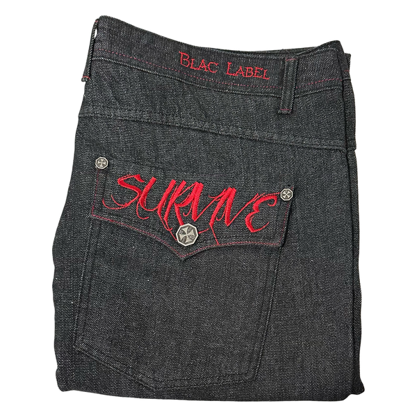 *Black Label Denim Jeans* (42” Waist 32” Inseam)