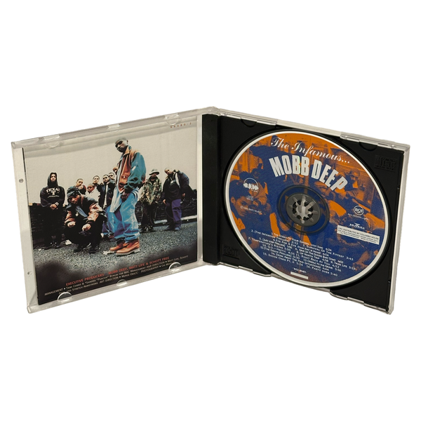 •MOBB DEEP - THE INFAMOUS• ~1995 OG CANADIAN PRESSINGS~ (CD & CASSETTE TAPE)