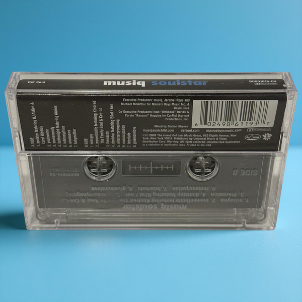 •MUSIQ - SOULSTAR• ~2003 OG PRESSING~ (CASSETTE TAPE)