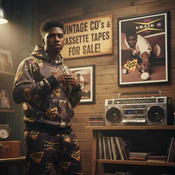 •CRAIG G - THE KINGPIN• ~1989 HTF PROMOTIONAL COPY~ (CASSETTE TAPE)