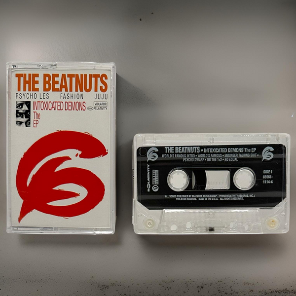 •THE BEATNUTS - INTOXICATED DEMONS THE EP• ~1993 OG PRESSING* (CASSETTE TAPE)