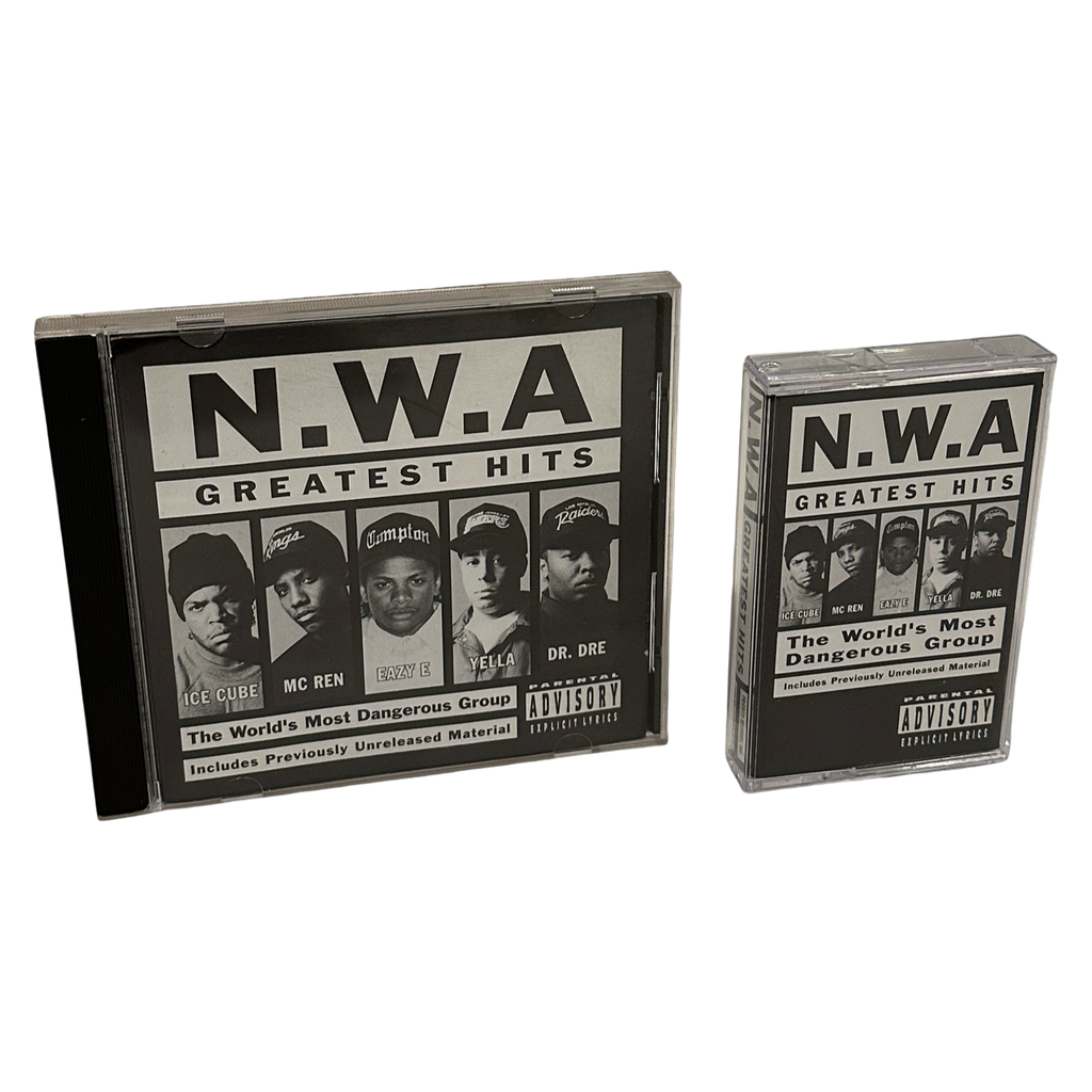 •N.W.A - GREATEST HITS• ~1996 OG CANADIAN PRESSINGS~ (CD & CASSETTE TAPE)