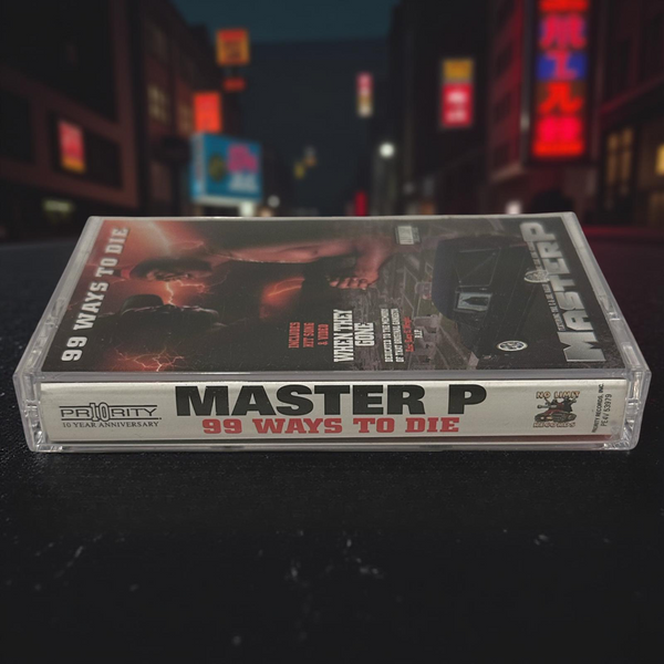 •MASTER P - 99 WAYS TO DIE• ~1995 OG PRESSING~ (REISSUE CASSETTE TAPE)