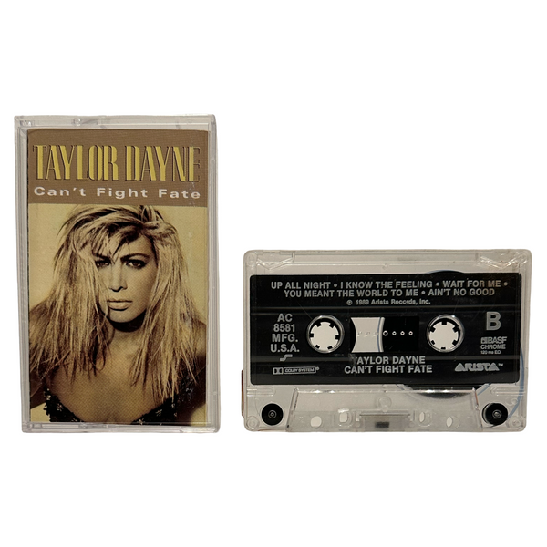 •TAYLOR DANE - CAN’T FIGHT FATE• ~1989 OG PRESSINGS~ (CD & CASSETTE TAPE)